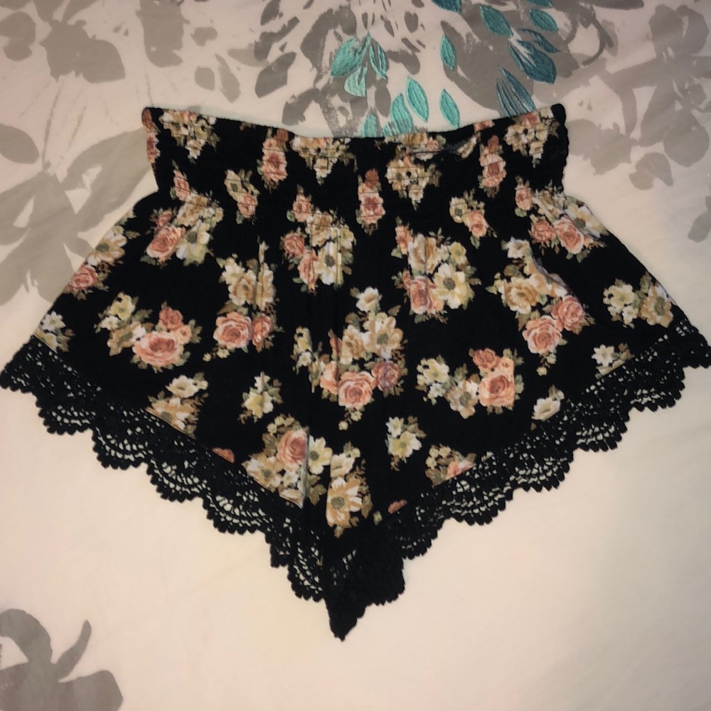 Forever21 Floral Shorts